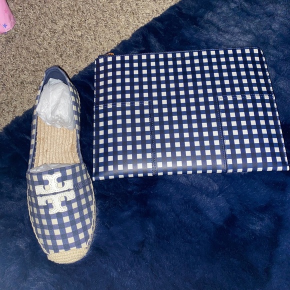 Tory Burch plaid espadrilles - Picture 2 of 2